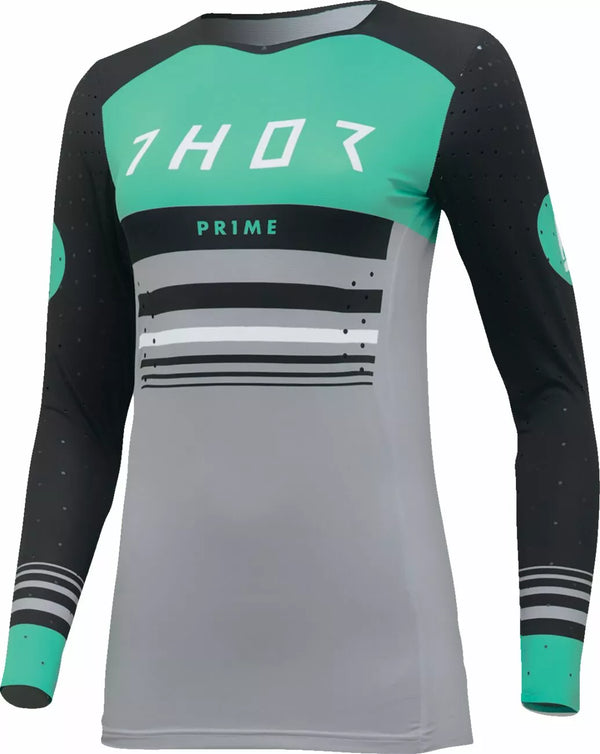Thor Jersey WMN PRM BLZ BK/MT MD 2911-0280