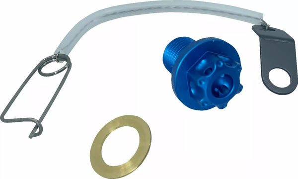 Odtoková zástrčka PSR 10x1.25x20 Blu 00-01942-25