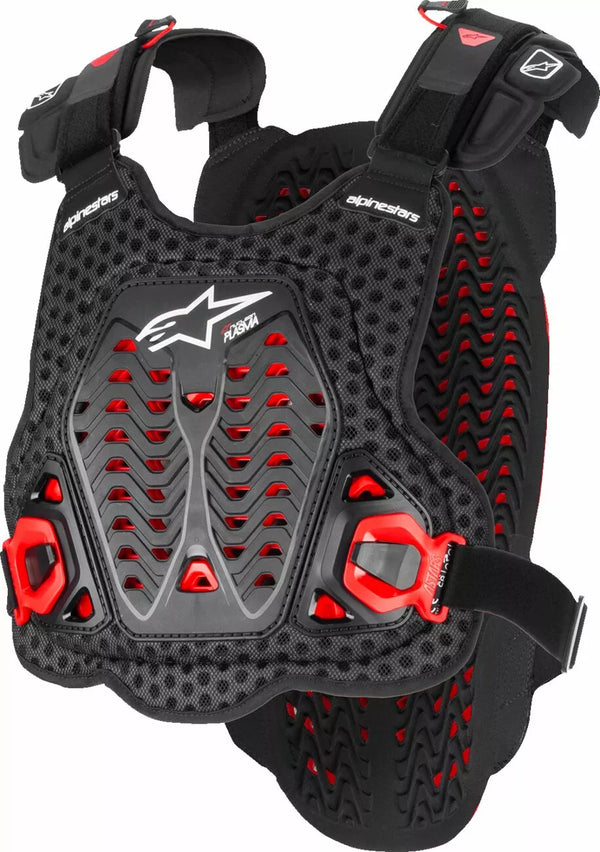 Alpinestars (MX) A-5 PLASMA CHEST PRO BLK/RD/WH 6700825-132-M/L