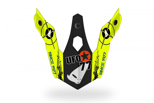 UFO Bomber Peak Grey/Red/Yellow/Blue HR149