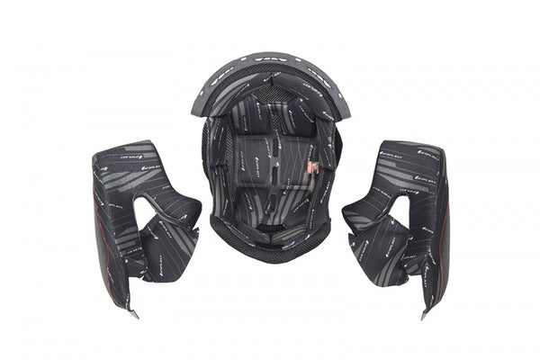 UFO Aries Helma Inner Pad & Cheekpads Black Veľkosť XL HR148#XL