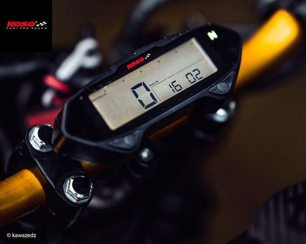 KOSO DB-01RN Multifunkčný meter LCD Black BA041000