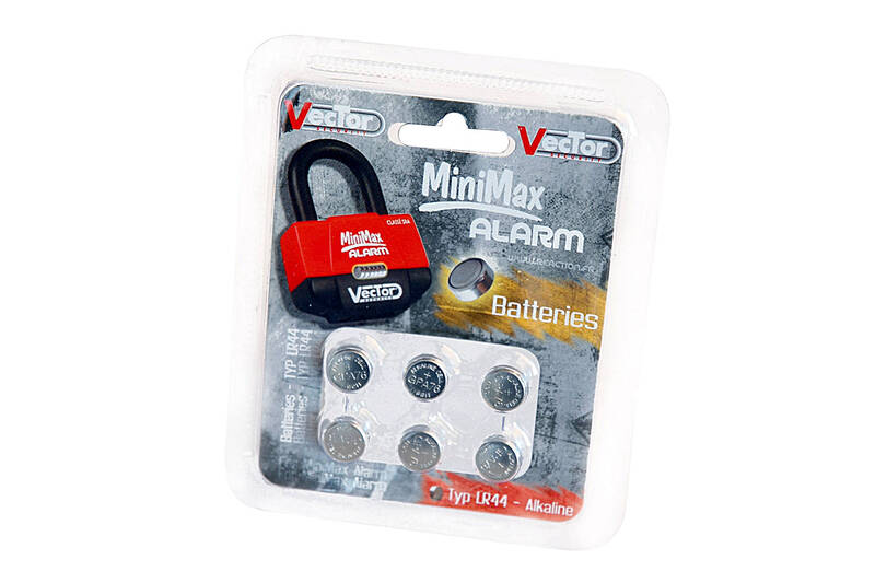 Vektor minimax+ alarmová batéria - 1,5 V (6 jednotiek) suché batérie