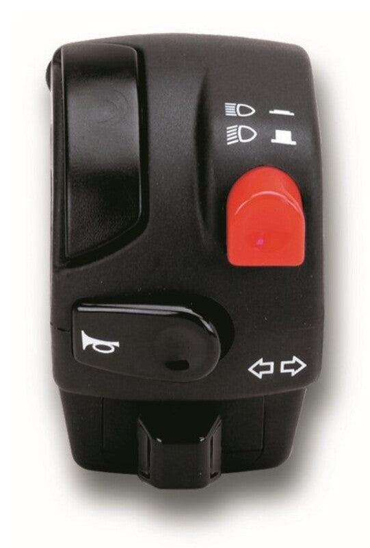 Signálny prepínač Domino ľavá čierna 0068aa.9a.04-04