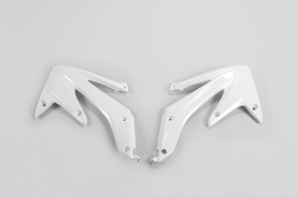 UFO radiátor pokrýva biele Honda CRF450R HO03655#041