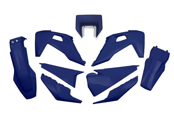 UFO Plastová súprava Blue Husqvarna Fe/TE Hukit623@087