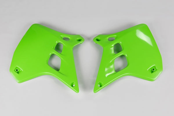 UFO Radiator pokrýva zelenú Kawasaki KX250 KA02729#026