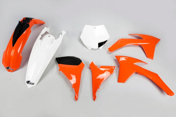 UFO Plastová súprava OEM Color Orange/Blanc KTM KTKIT510@999