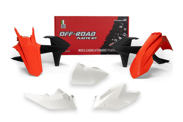 Racetech Plastic Kit Oem Color (2018) Red/Black/White KTM R-Kitktm-Oem-418