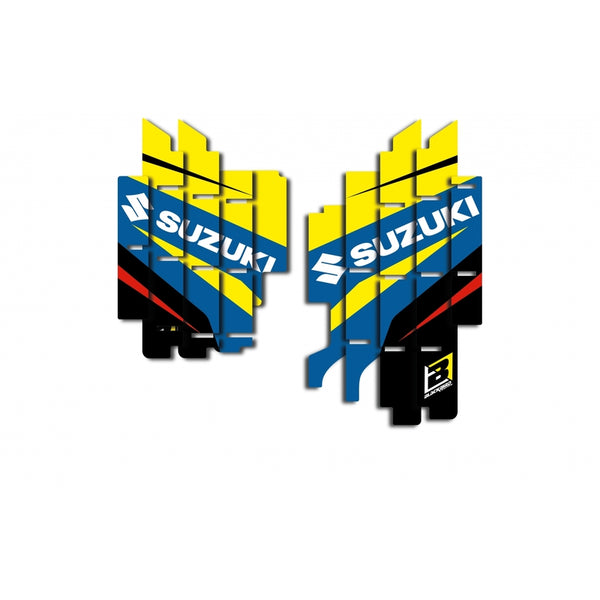 Blackbird Dream Graphic 4 Radiator's Louver's Decalkit - Suzuki RMZ - A304N