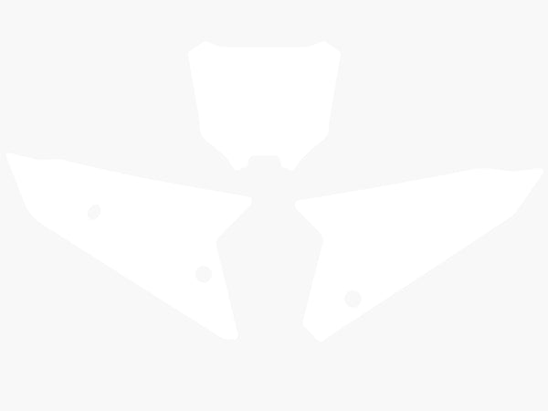 Nálepky na dosku Blackbird White Honda CRF450 3147/000005