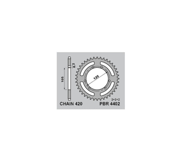 PBR štandardná oceľová chrbát