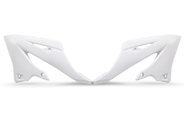 Kryty chladiča UFO - biela Yamaha YZ125/250 YA04876#046