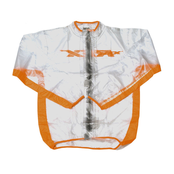 RFX Sport Wet Jacket (Clear/Orange) Size Adult Size 3XL FXWJ1103x55or