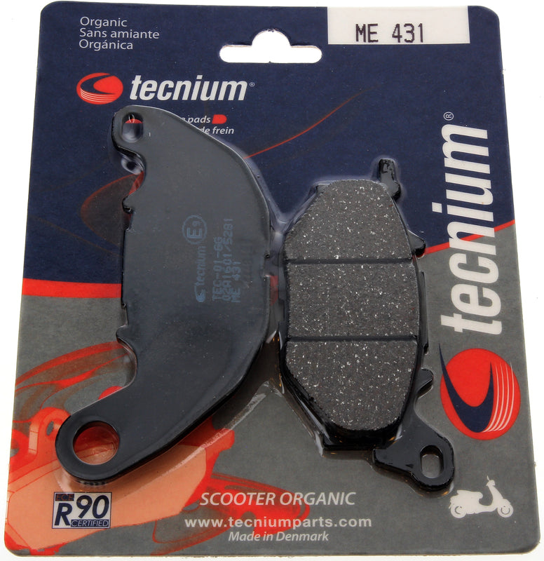 Tecnium scooter organic brake pads - ME431 1121493