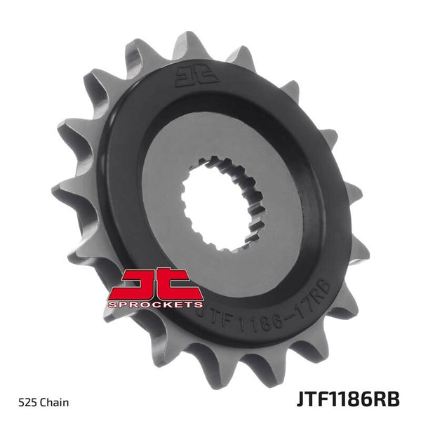 JT Sprock's Steel Noise -Free Front Sprock 1186 - 525 JTF1186.16RB
