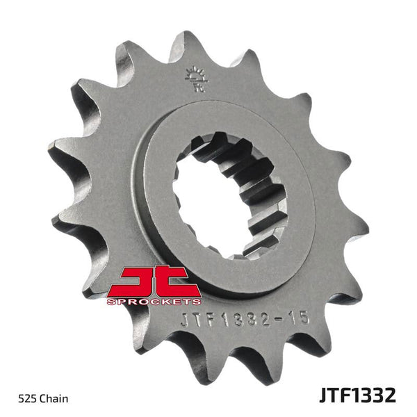 JT Sprock's Steel Noise -Free Front Sprock 1332 - 525 JTF1332.15RB