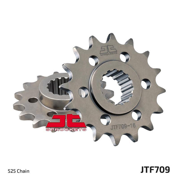 Oceľový hluk JT Sprock - Free Free Front Sprock 709 - 525 JTF709.16RB