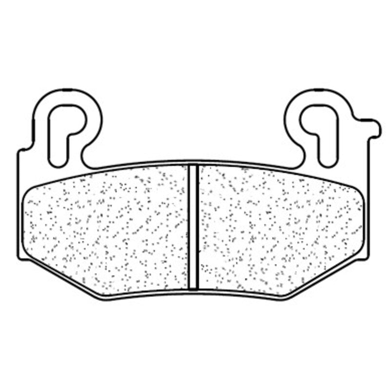 CL BRAKES Cestné sinterované kovové brzdové doštičky - 1280XBK5 1280XBK5 