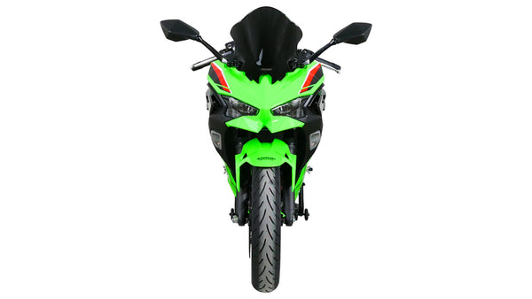 MRA závodné čelné sklo "R" Black 4025066176168