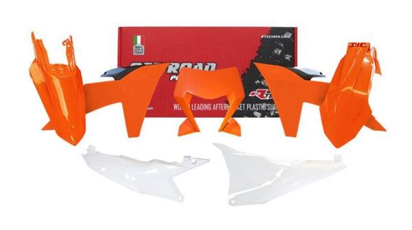 Plastová súprava RaceTech 6 Parts-OEM-Color KTM R-KitKTM-OEM-624