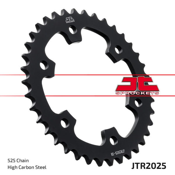 JT Sprock's standard Steel rear Sprock 2025 - 525 JTR2025.38