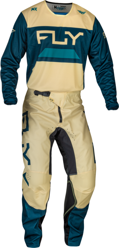 Fly Racing Kinetic Reload Pants - Ivory/Navy/Cobalt 377-53328