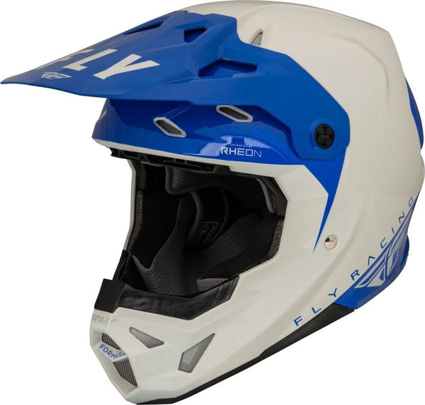 Escape racing formula cp slant helmet gray/blue xs 73-0032xs