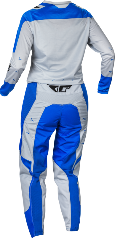 Fly Racing F-16 Woman Pants-Arktic Gray/Blue 377-83000
