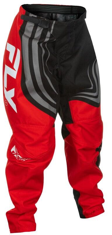 Fly Racing F-16 Youth Pants-Black/Red/White 378-23024
