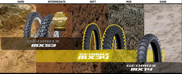 DUNLOP Tyre GEOMAX MX34 80/100-12 M/C NHS 41M TT 