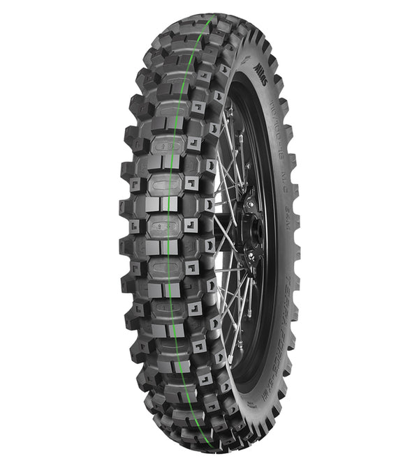 Mitas Tire Terra Force-ex MH 120/100-18 68M TT Super Light (MH Terrain) Green
