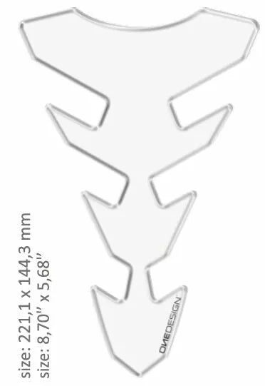 OneDesign Tank Pad Slim Transparent CGEXSTP