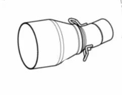 Akrapovic link rúrky ss l-ve3so3ss