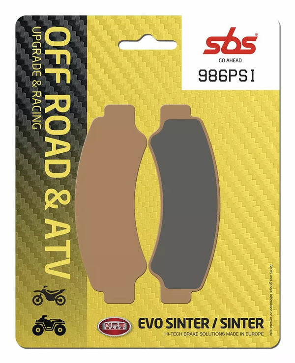 SBS BRAKE PAD SINT ATV ​​RACE 986PSI