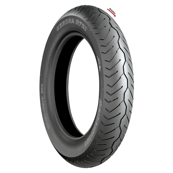 Bridgestone Tire Exedra G721 G Yamaha XVS1300CU 120/70-21 m/C 62H TL
