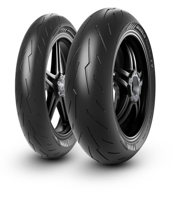 Pirelli Tire Diablo Rosso IV (F) 120/60 ZR 17 m/C (55 W) TL
