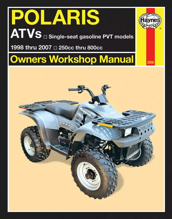 Haynes Manual Hay Polaris ATV 2508