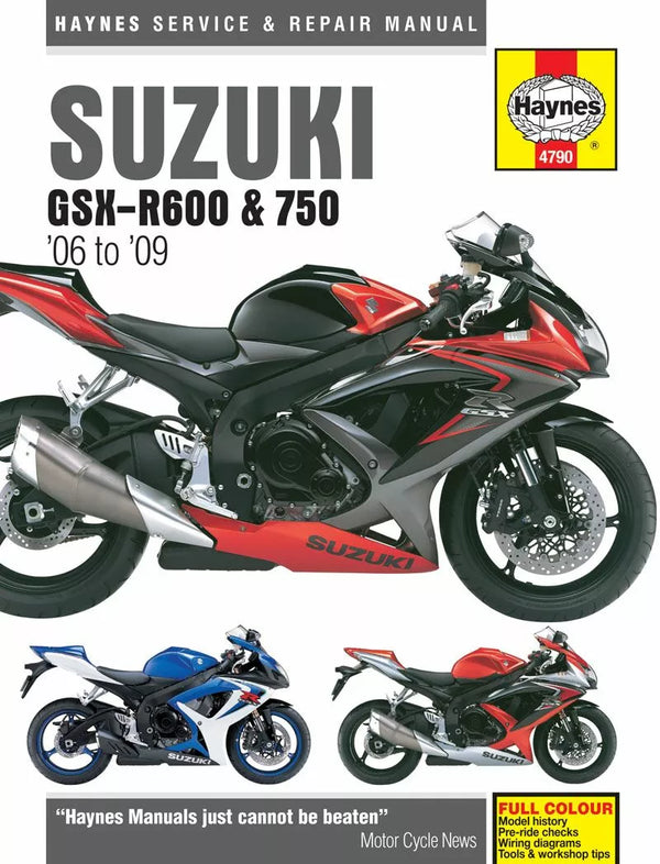 Haynes Suzuki GSX R600 a 750 (06 4790