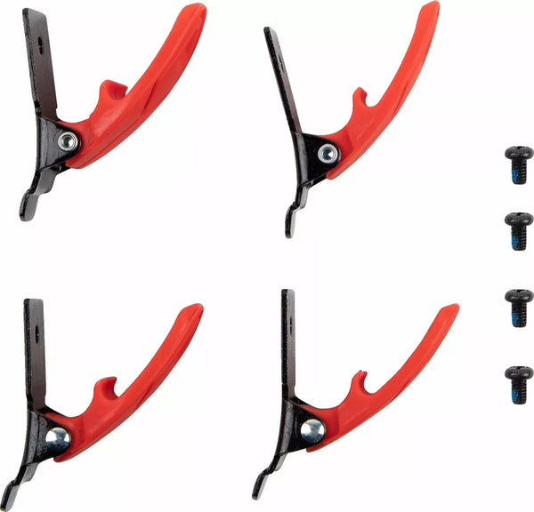 Moose Offroad Spänspesats - kvalifikácia Cros topánky červené