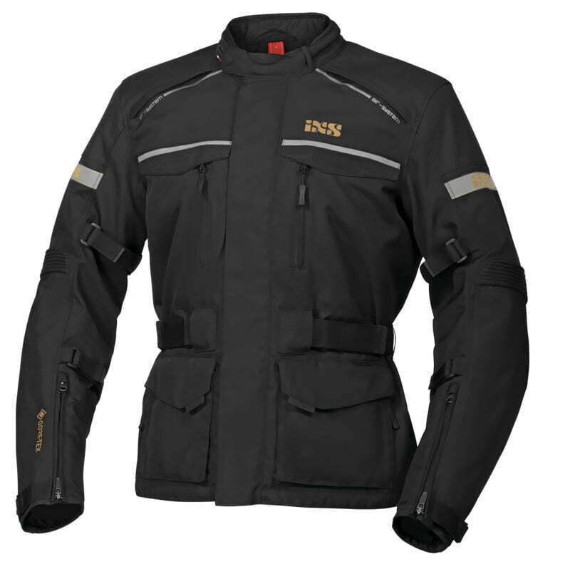 IXS Gore-Tex® Textile MC bunda klasika čierna