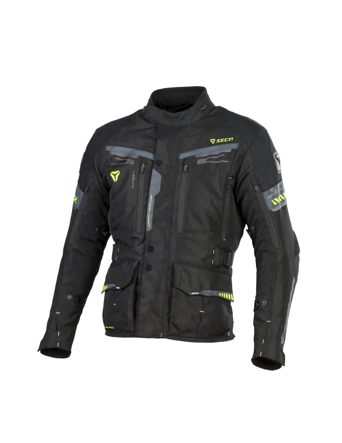 Seca Textile MC jacket Arrakis II Black