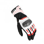 Macna MC gloves Tempo White /Red