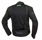 GMS Textile MC jacket Samu Mesh Black