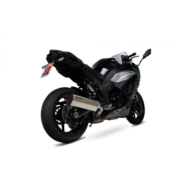 Kawasaki Ninja 1000 SX 2020-2025 SERKET Paralelný sklzný titánový rukáv. Hodí sa do Panniers