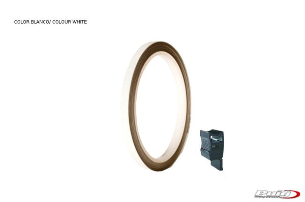 Okrajový pás 6 metrov+Aplikátor C/biela fluorescencia