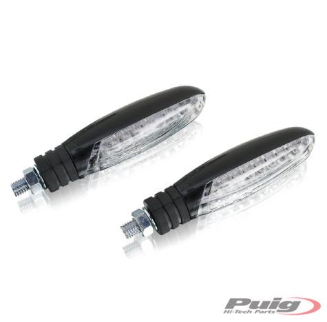 Otáčajte svetlo mod. Cigara je LED čierna