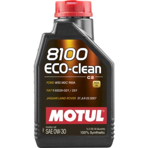Motul 8100 Eco-Clean 0W30 1L (12pcs/cardboard)