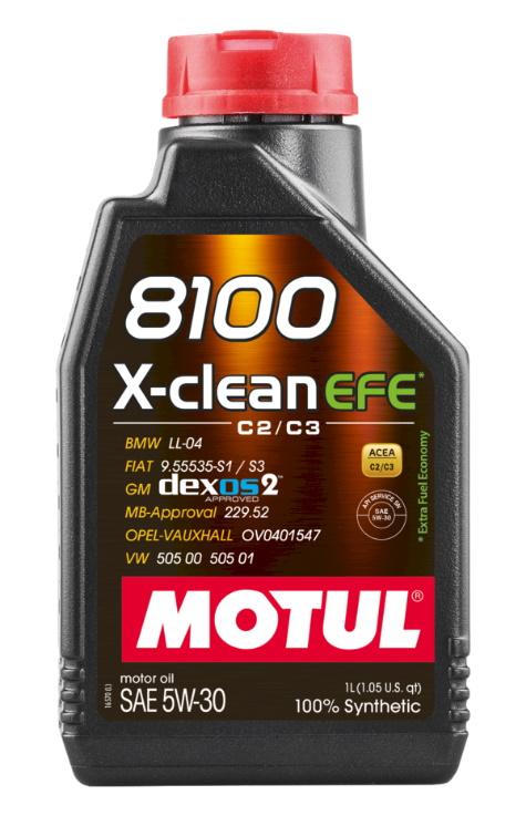 Motul 8100 X-Clean EFE 5W30 1L (12ks/kartón)
