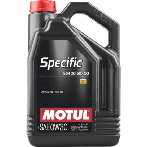 Motul špecifický 504 00 507 00 0W30 5L (4st/kartón)
